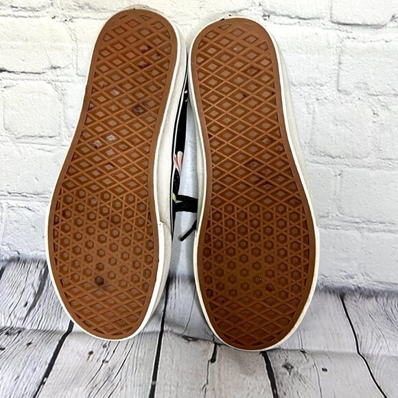 VANS Women's Tropical Hawaiian Print Black Pink Canvas Shoes Sneakers Size 6.5 - Picture 7 of 7